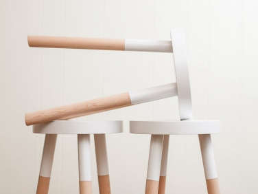 wooden stools Pecan Workshop  